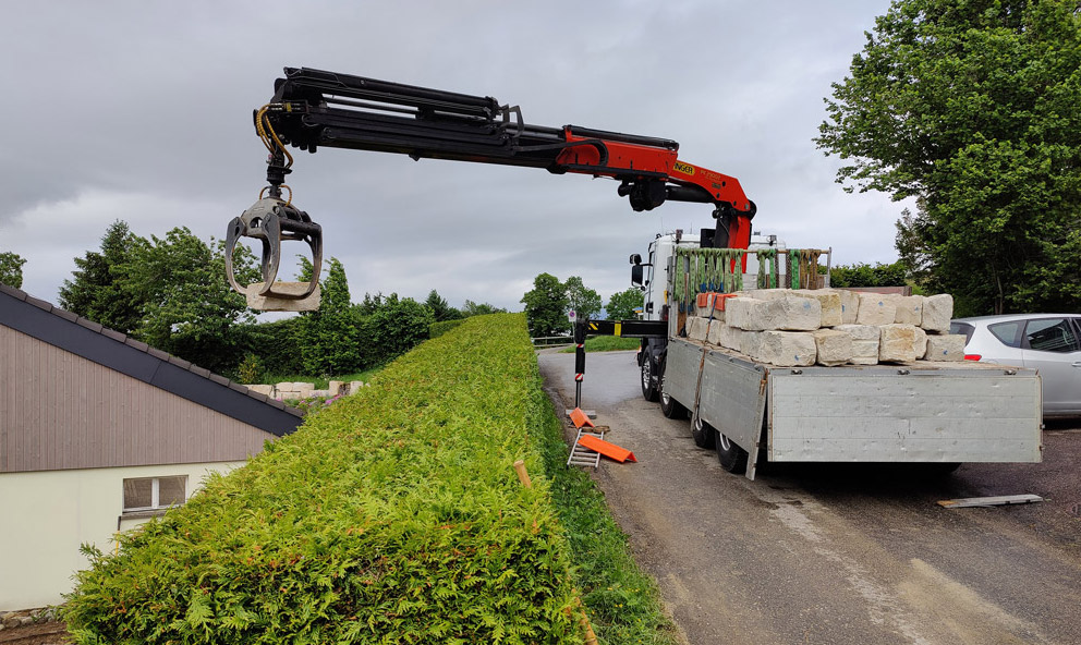 Titelseite Kranwagentransporte Homepage Giacometto